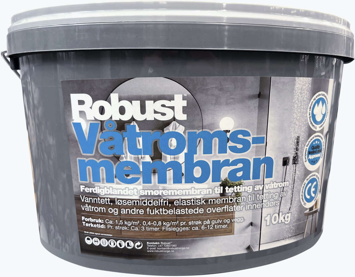 Robust Våtromsmembran