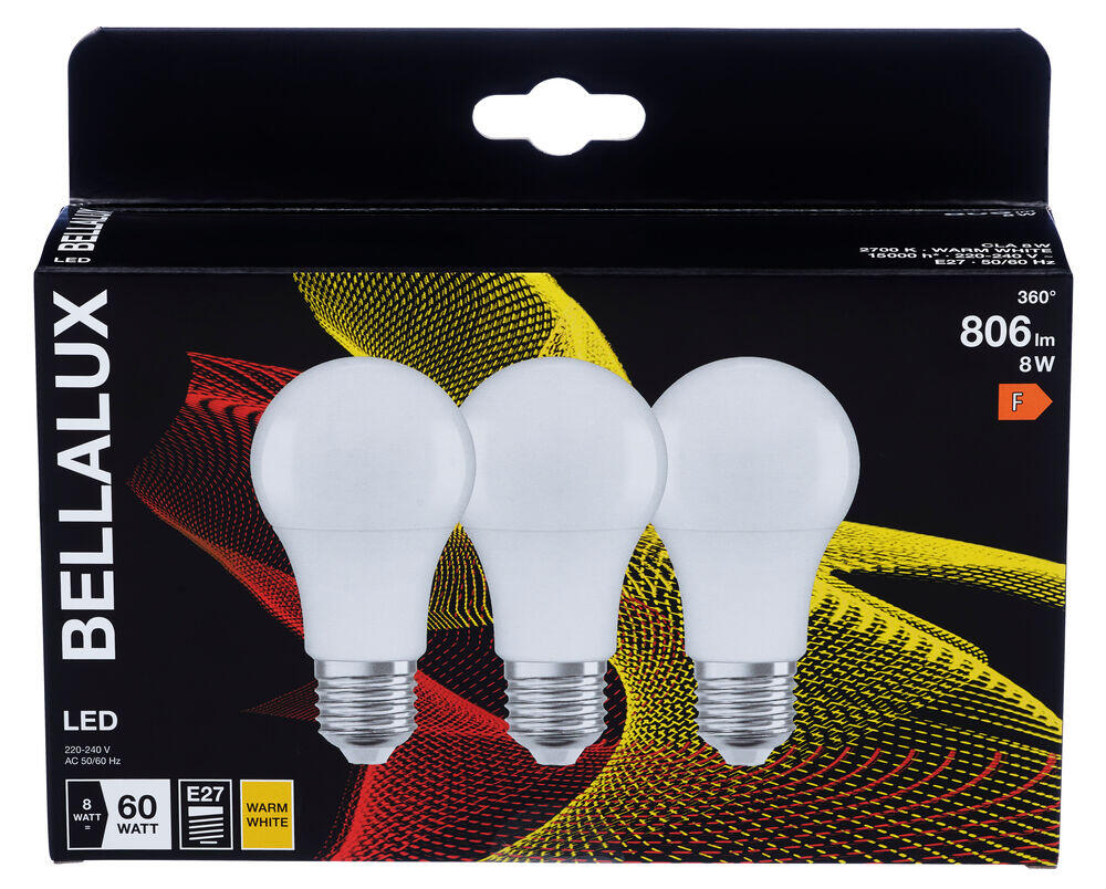 ️ BELLALUX® LED Classic pære 3pk