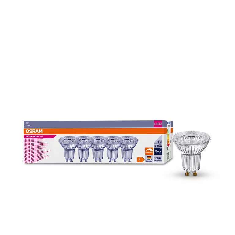 OSRAM PARATHOM@ Spot pære 5pk