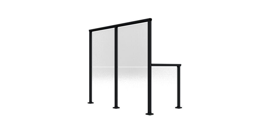 IDT stolpe til Breeze veggmontert levegg