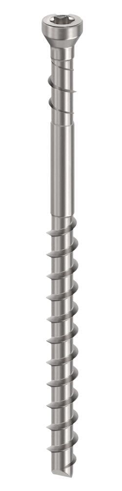 Camo A2 4,2X60 skjulte rustfri terrasseskruer