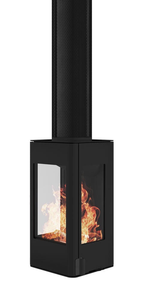 Nordpeis YoU Ceiling mørk Thermotte peisovn