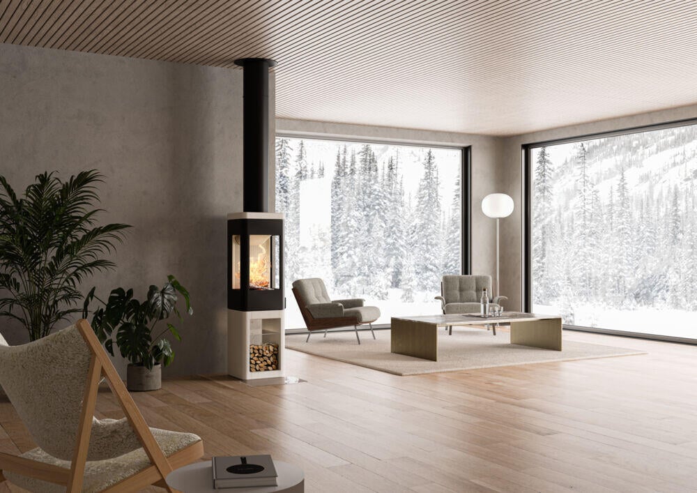 Nordpeis YoU Colorado White lys Thermotte peisovn