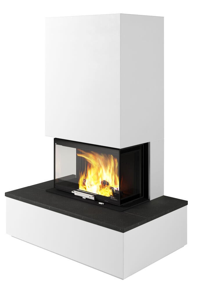 Nordpeis Monaco Bench mørk Thermotte peisovn