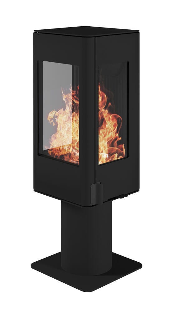 Nordpeis YoU Pedestal mørk Thermotte peisovn