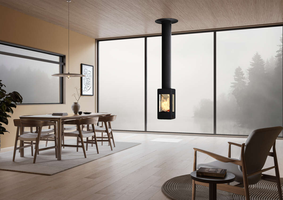 Nordpeis YoU Ceiling lys Thermotte peisovn