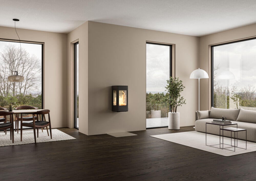 Nordpeis YoU Wall lys Thermotte peisovn