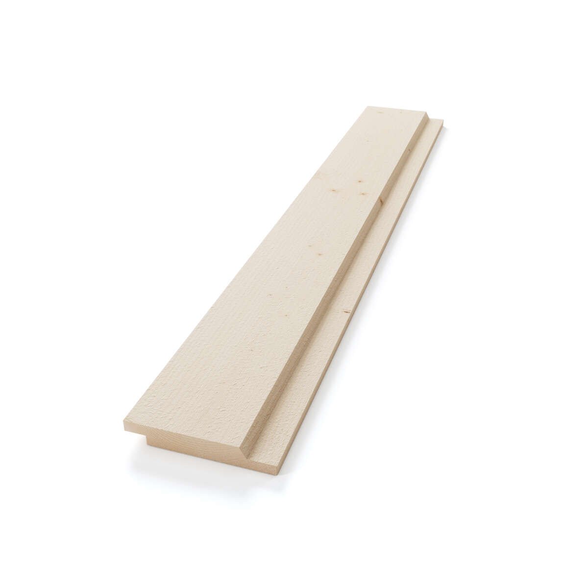 19x123 dobbelfals 60 gr ubehandlet gran kledning