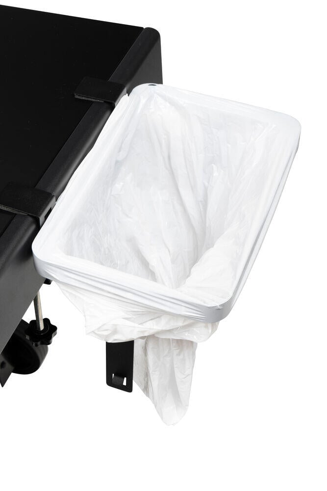 FCC søppelposeholder for sidebord