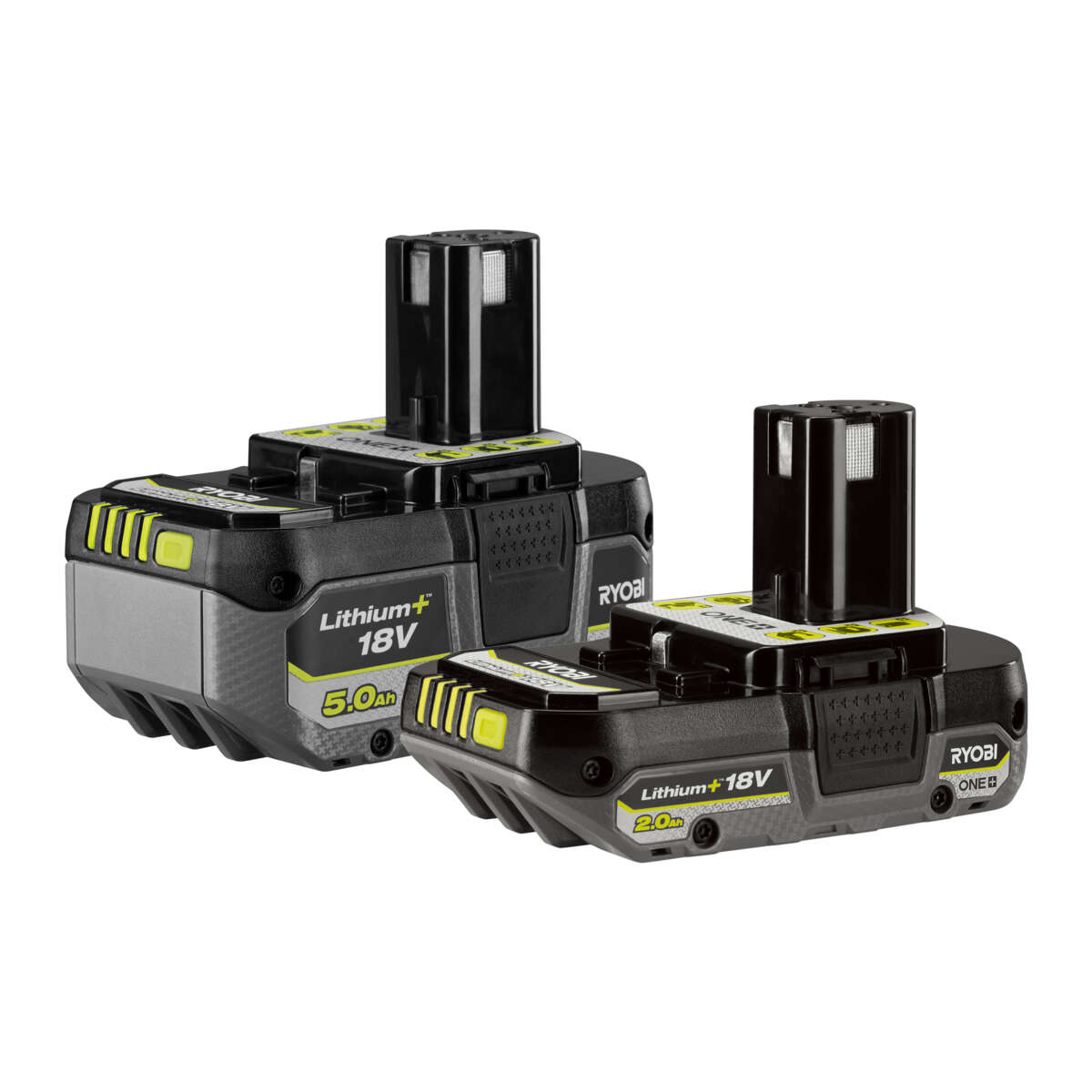 Ryobi RB18252 2.0 + 5.0 Ah batteri sett
