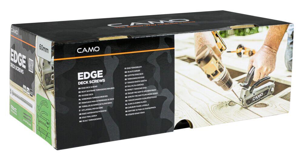 Camo A2 4,2X60 skjulte rustfri terrasseskruer