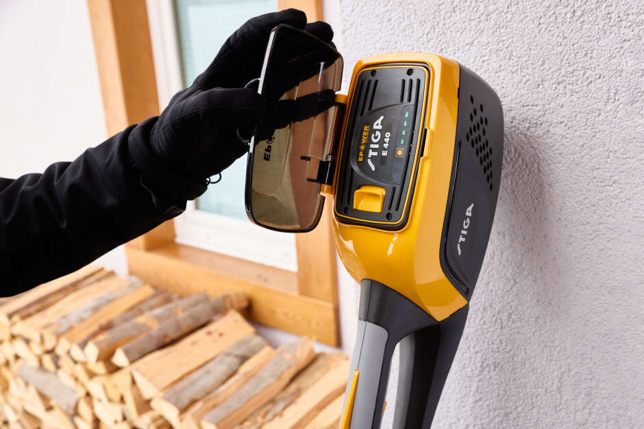 Stiga ST 300e snøfreser m/batteri