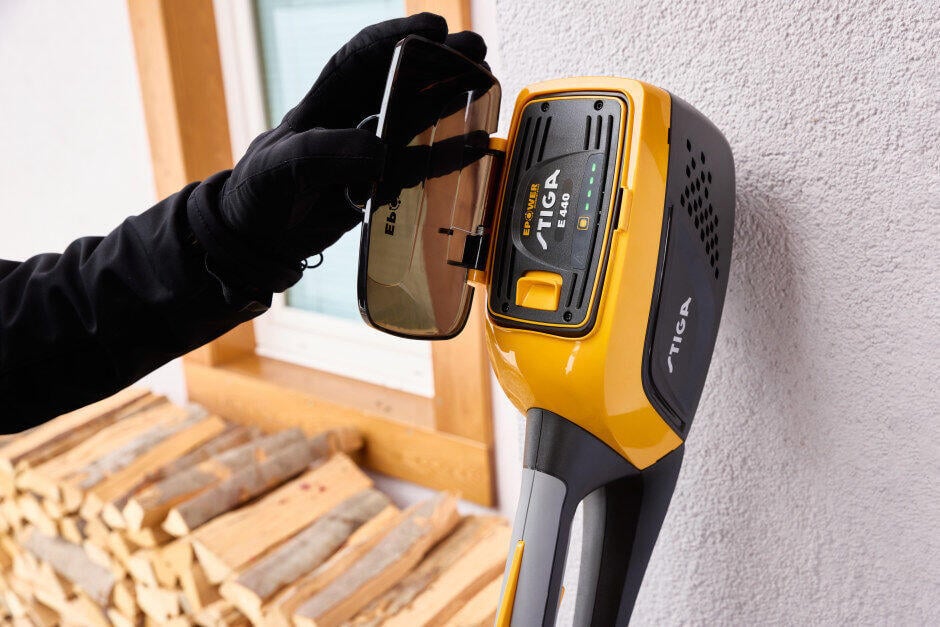 Stiga ST 300e snøfreser m/batteri