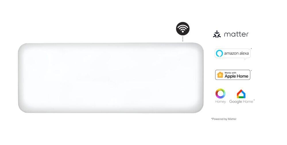 Mill Invisible WiFi Gen 3 2000W panelovn