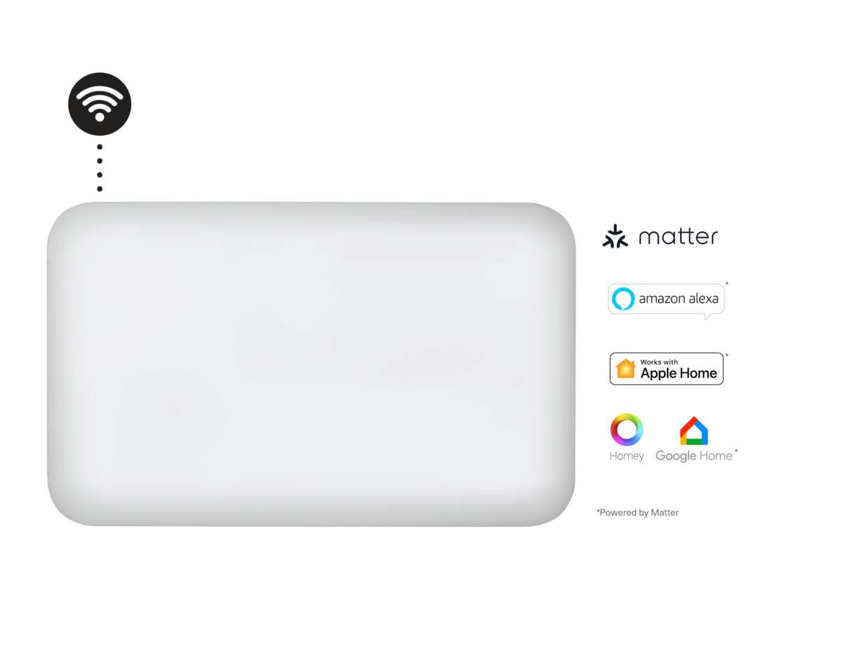 Mill Invisible WiFi Gen 3 600W panelovn