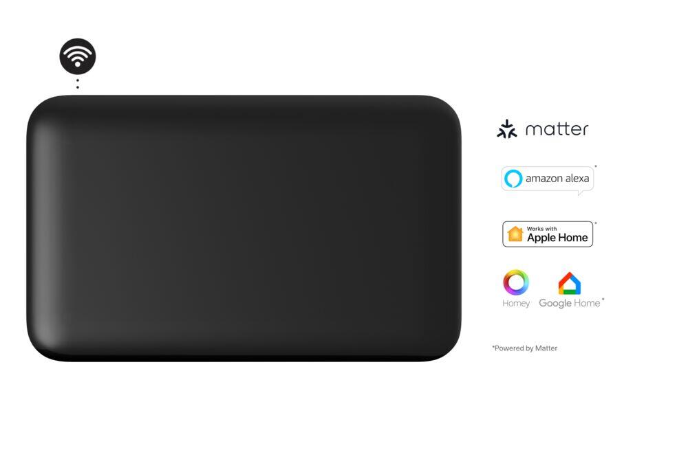 Mill Invisible WiFi Gen 3 600W panelovn