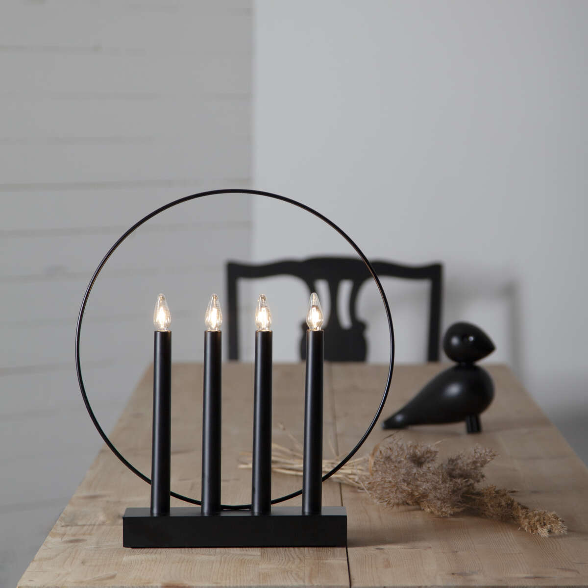 Glossy LED-lys adventsstake