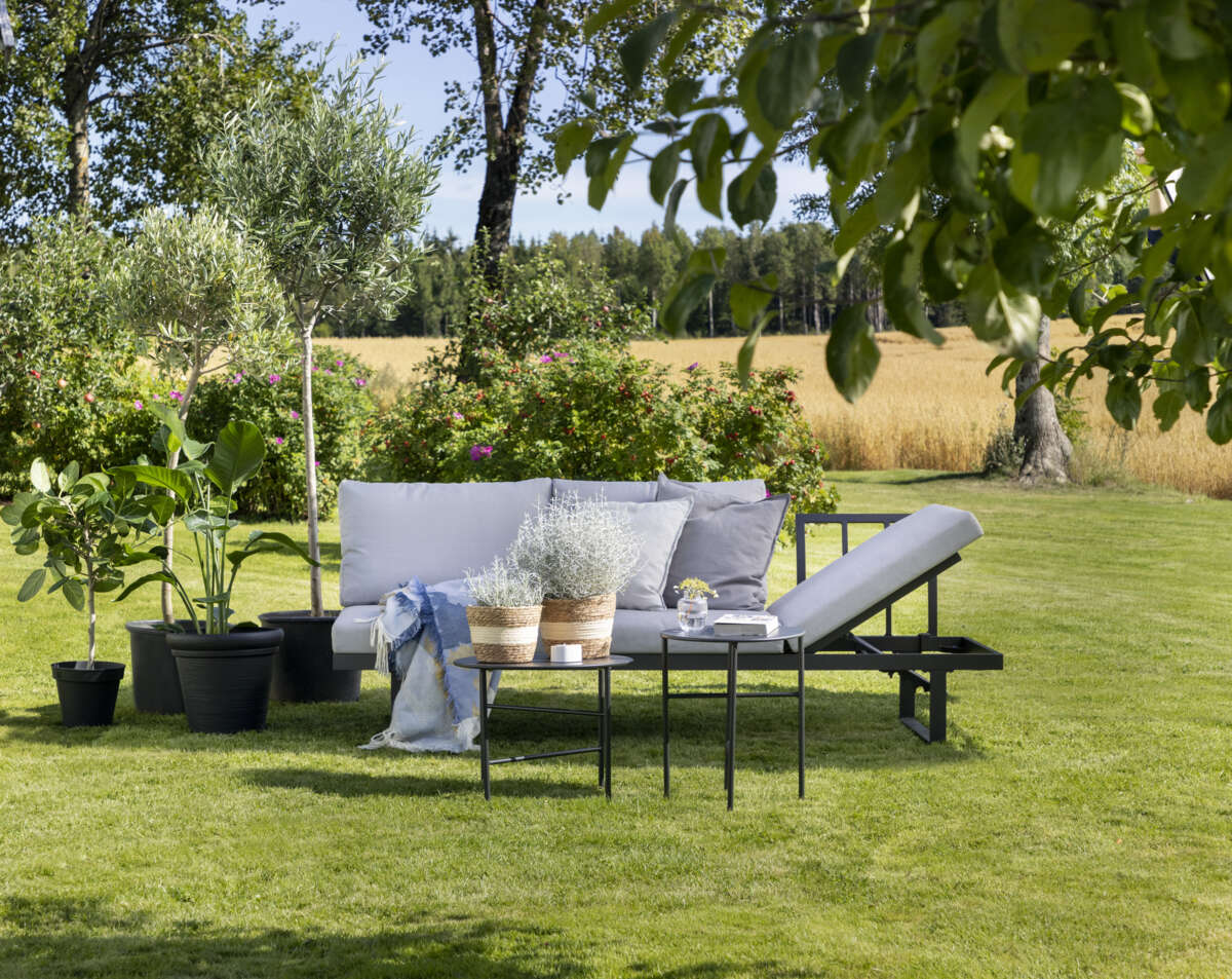 Bohem Sørenga modul sofa m/bordplate