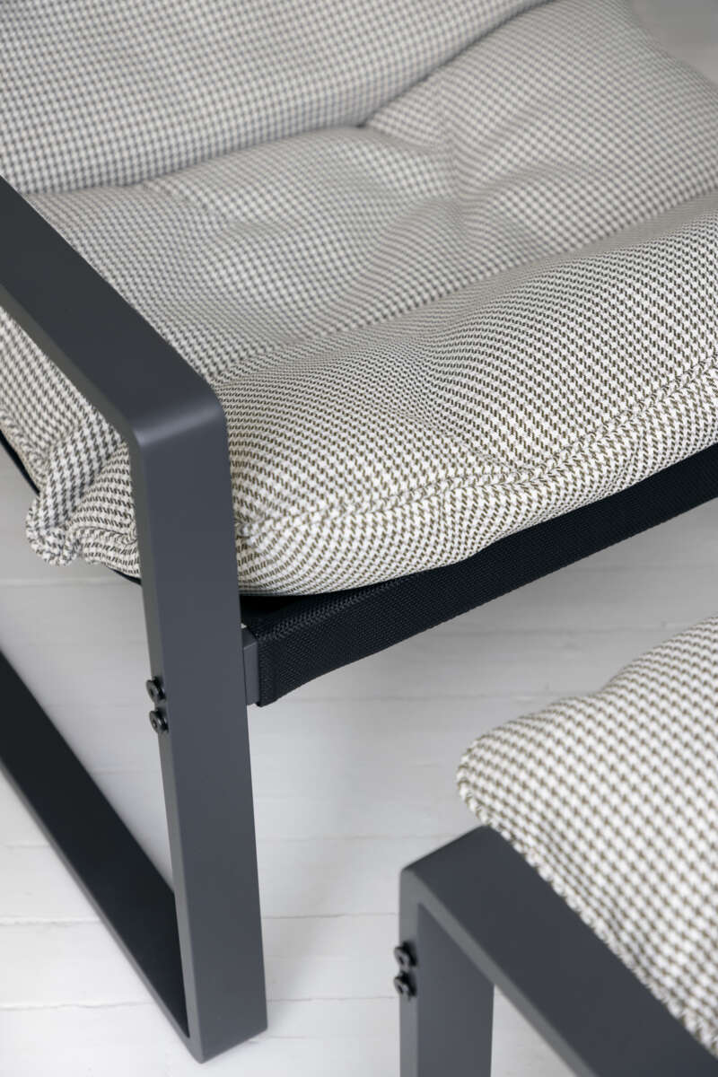 Bohem Vigra stol og fotskammel