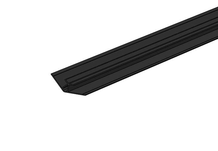 Smartpanel Wetwall innv hjørnelist spesial laget for 135 Gr hjørne