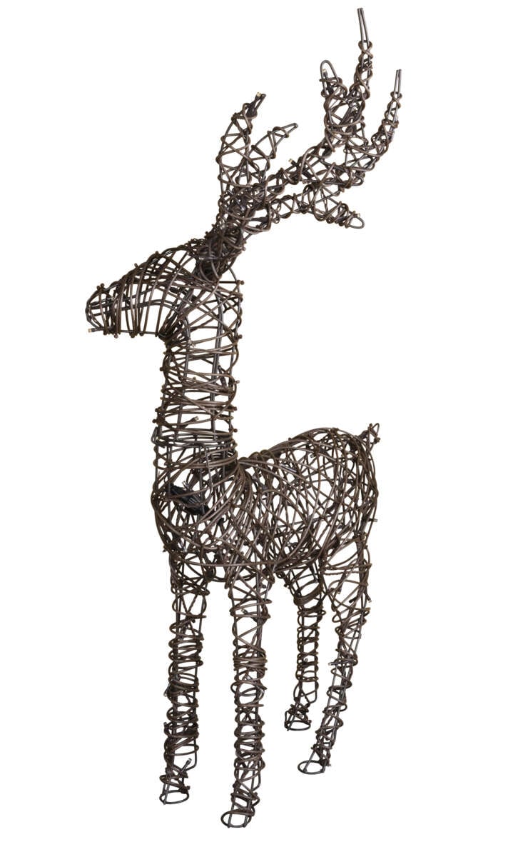 Hjort i kunstrotting LED-lys