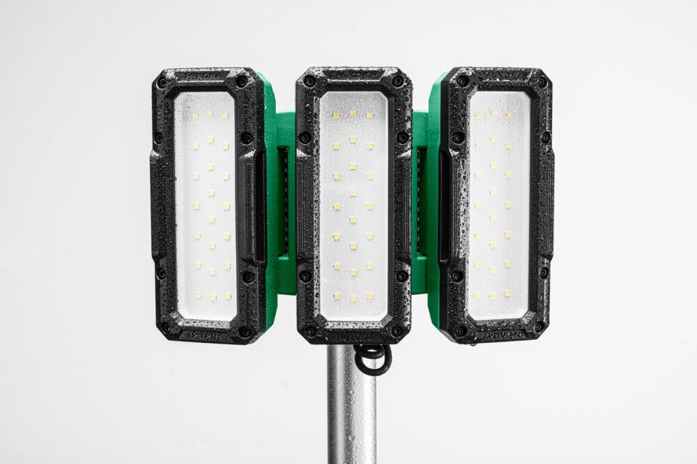 HiKOKI UB18DG arbeidslampe med stativ u/batteri