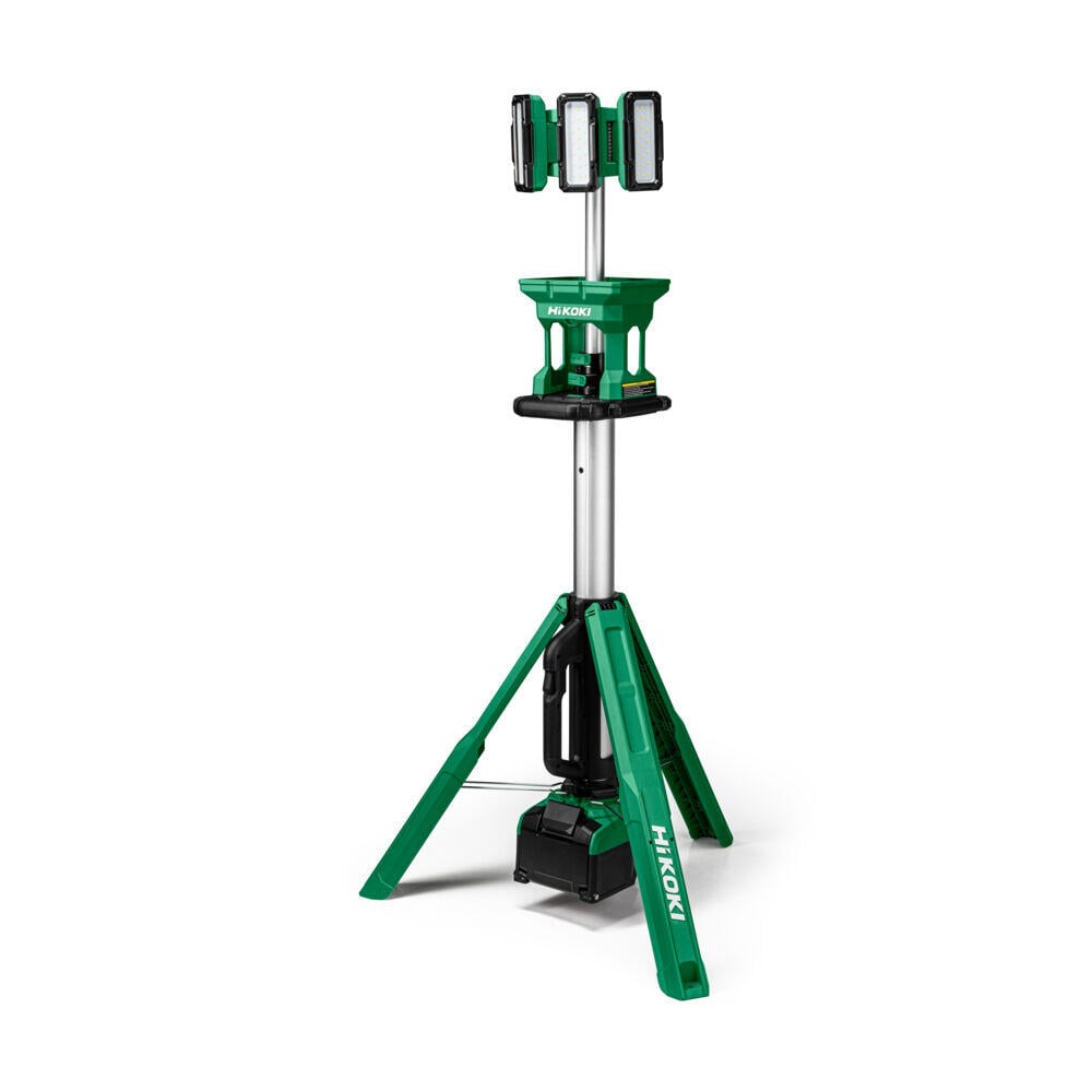 HiKOKI UB18DG arbeidslampe med stativ u/batteri