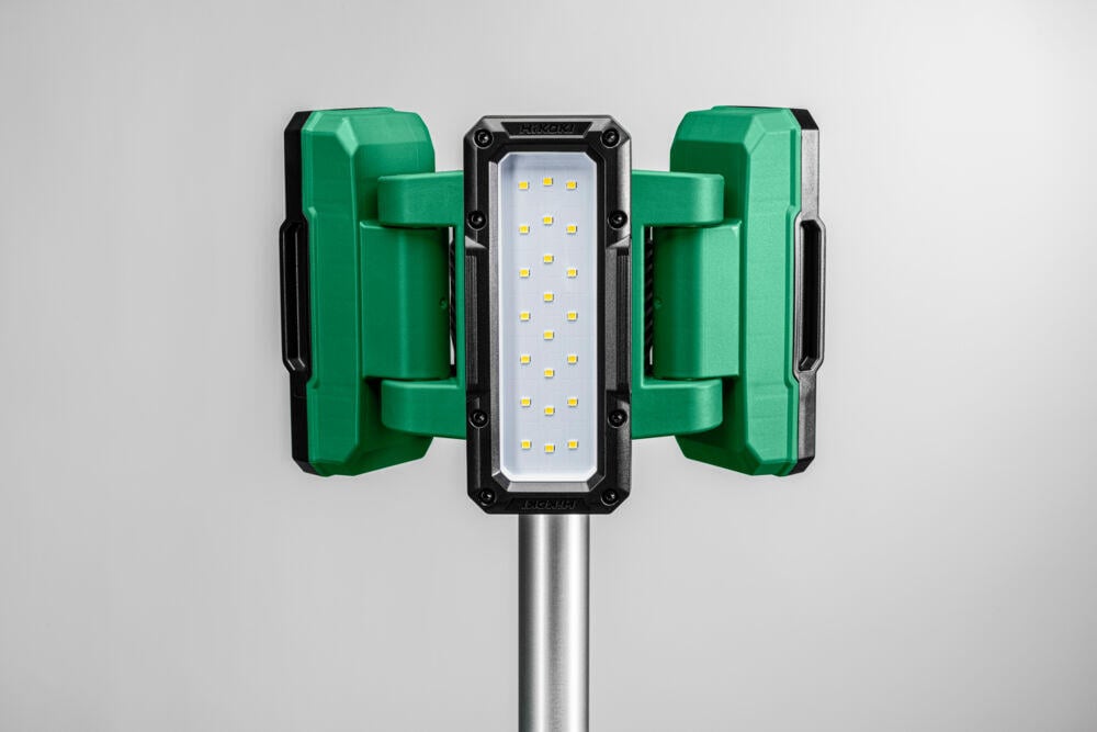 HiKOKI UB18DG arbeidslampe med stativ u/batteri