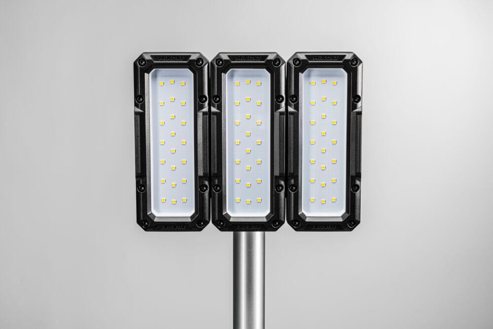 HiKOKI UB18DG arbeidslampe med stativ u/batteri