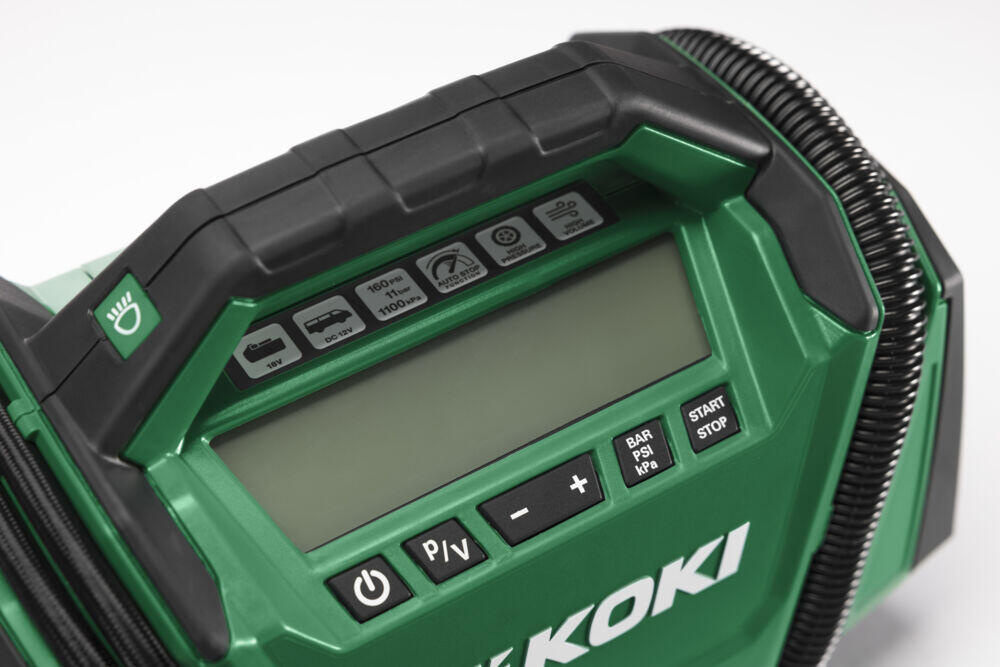 Hikoki UP18DA 11 bar kompressor u/batteri