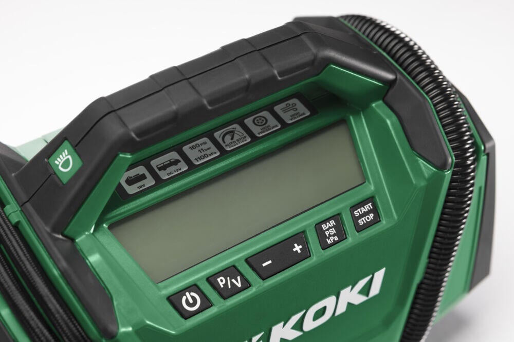 Hikoki UP18DA 11 bar kompressor u/batteri