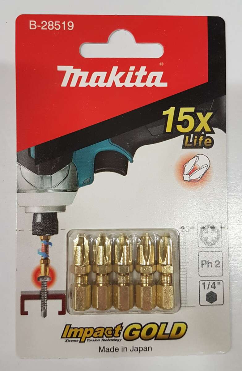 Torsion bit for metall