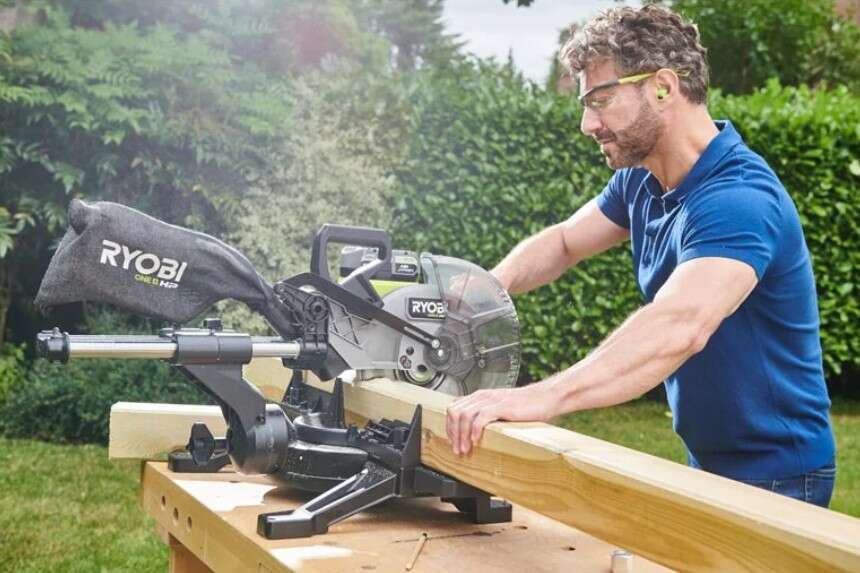 Ryobi RMS18254X-0 kapp og gjærsag u/ batteri