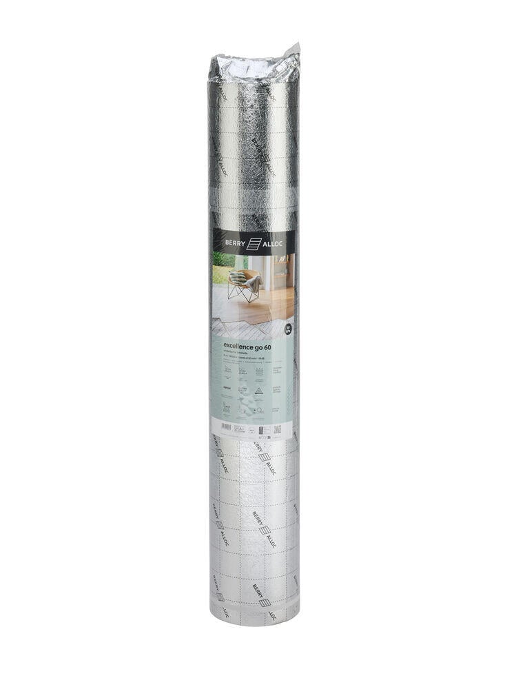 BerryAlloc Excellence GO 60 underlag for laminat og parkett