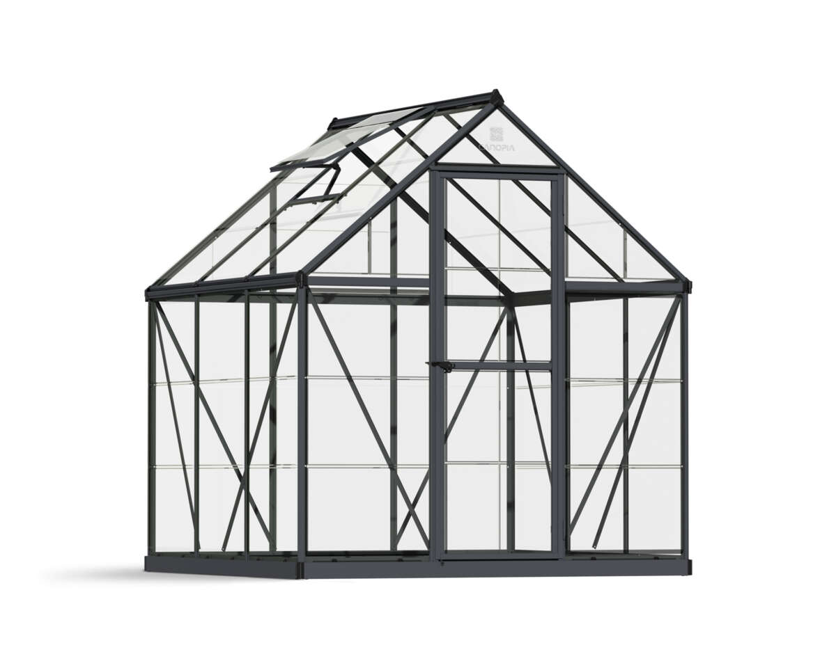 Palram - Canopia Harmony grå drivhus 3,4 m²