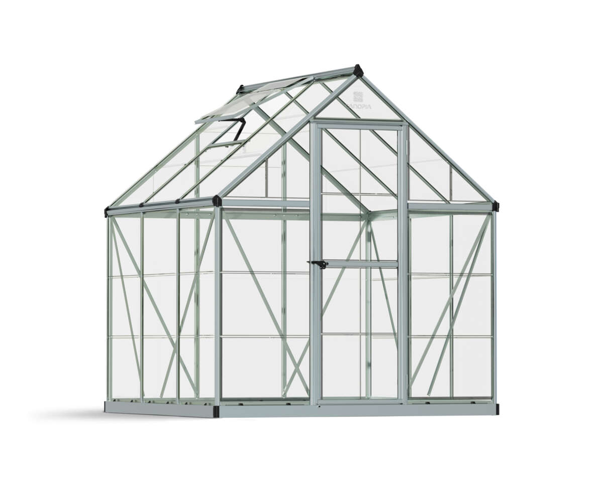 Palram - Canopia Harmony sølv drivhus 3,4 m²