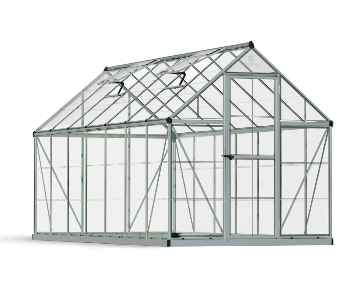 Palram - Canopia Harmony sølv drivhus 7,9 m²