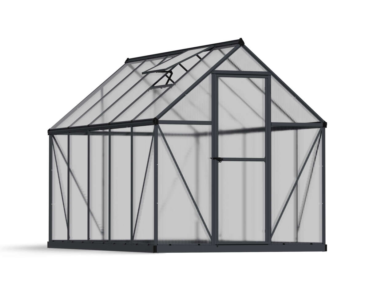 Palram - Canopia Mythos grå drivhus 5,7 m²