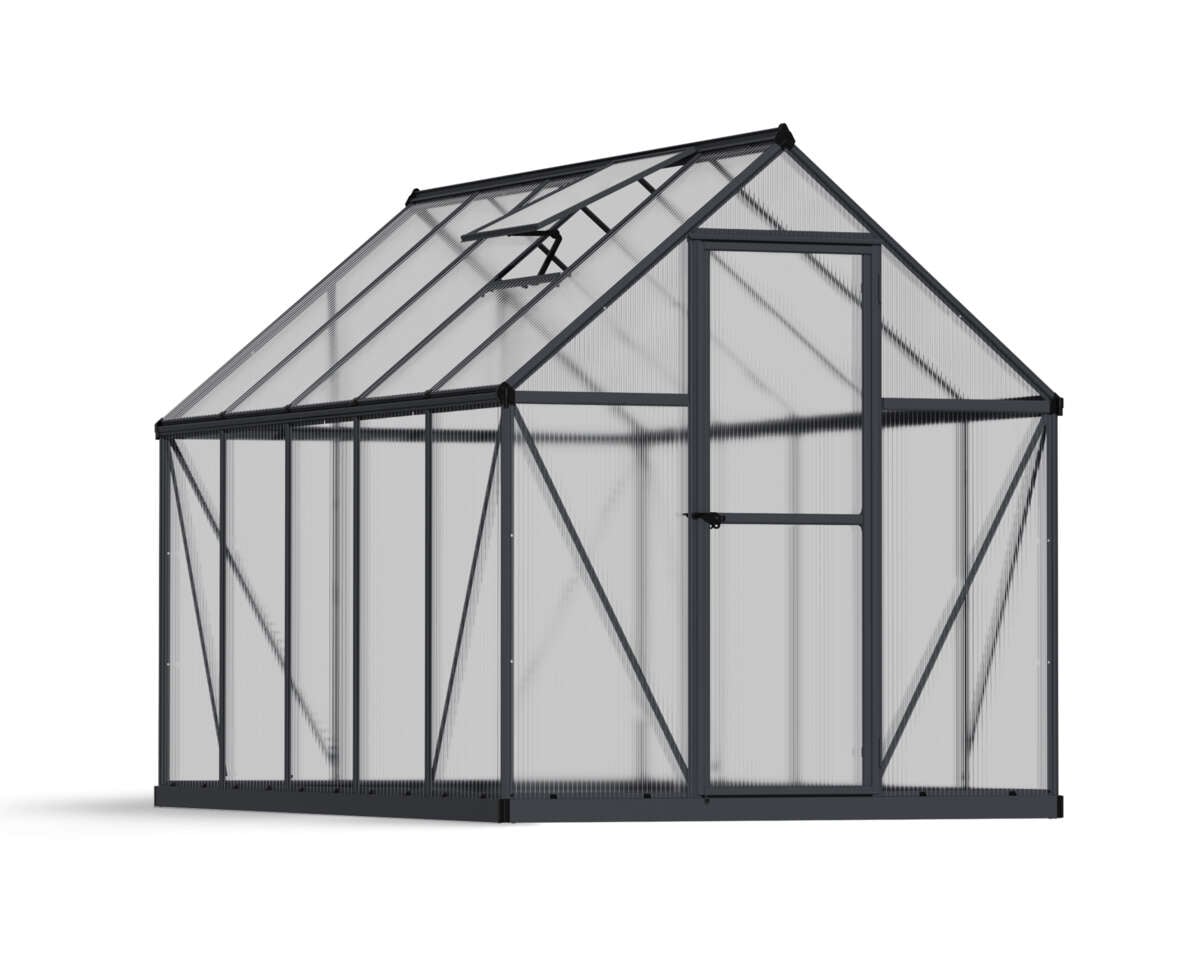 Palram - Canopia Mythos grå drivhus 5,7 m²