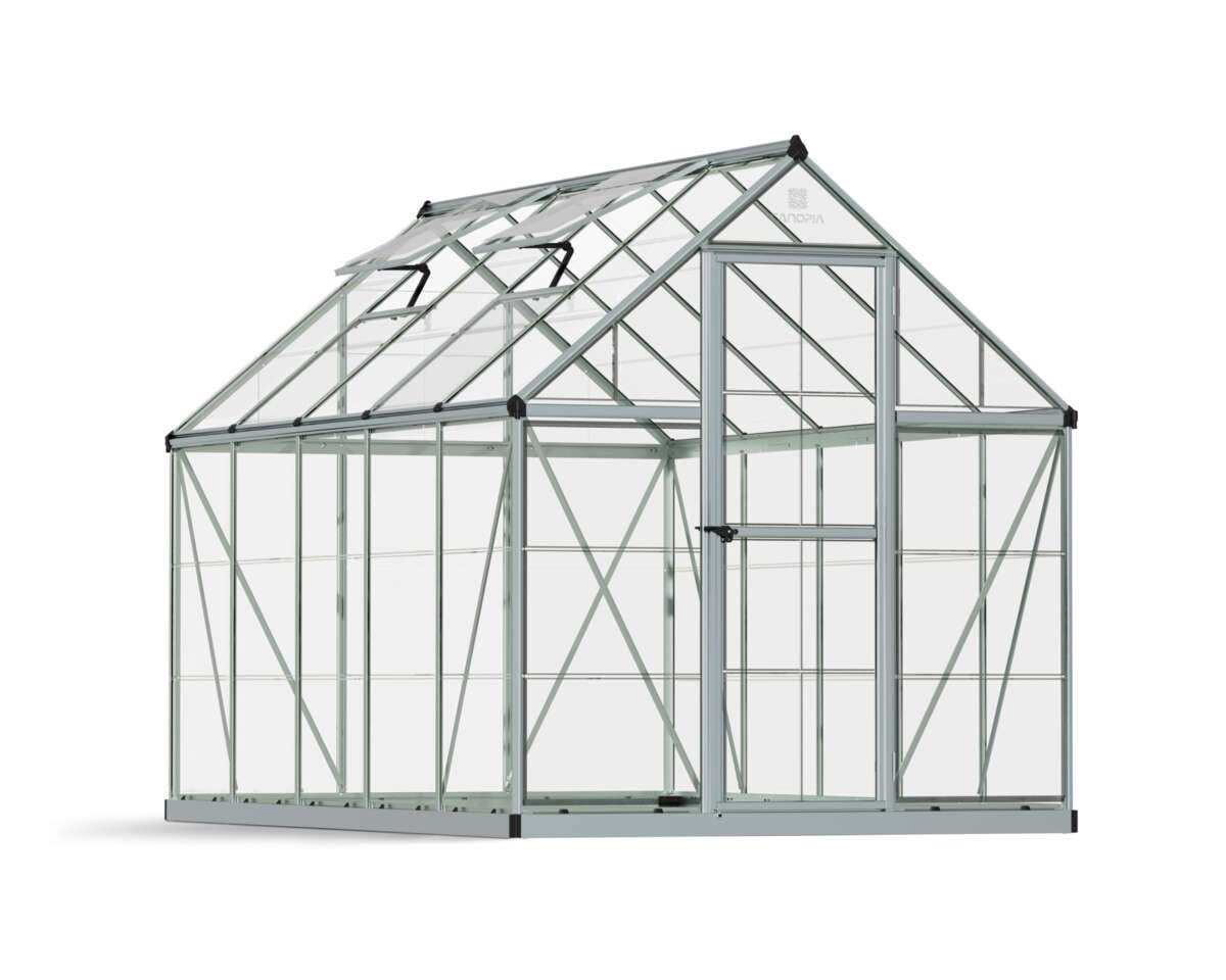 Palram - Canopia Harmony sølv drivhus 5,7 m²