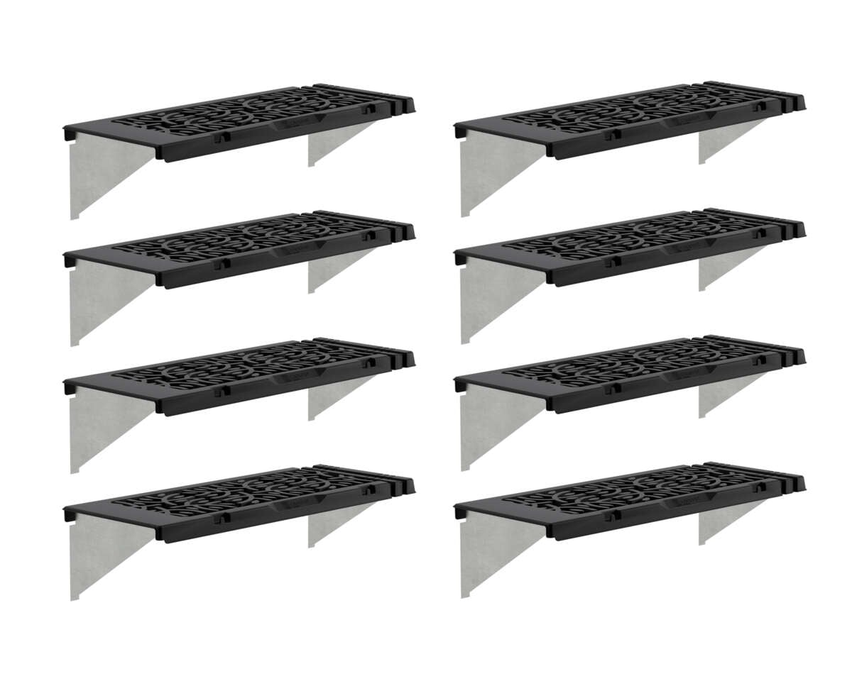 Palram - Canopia Signatur hylle 8-pk