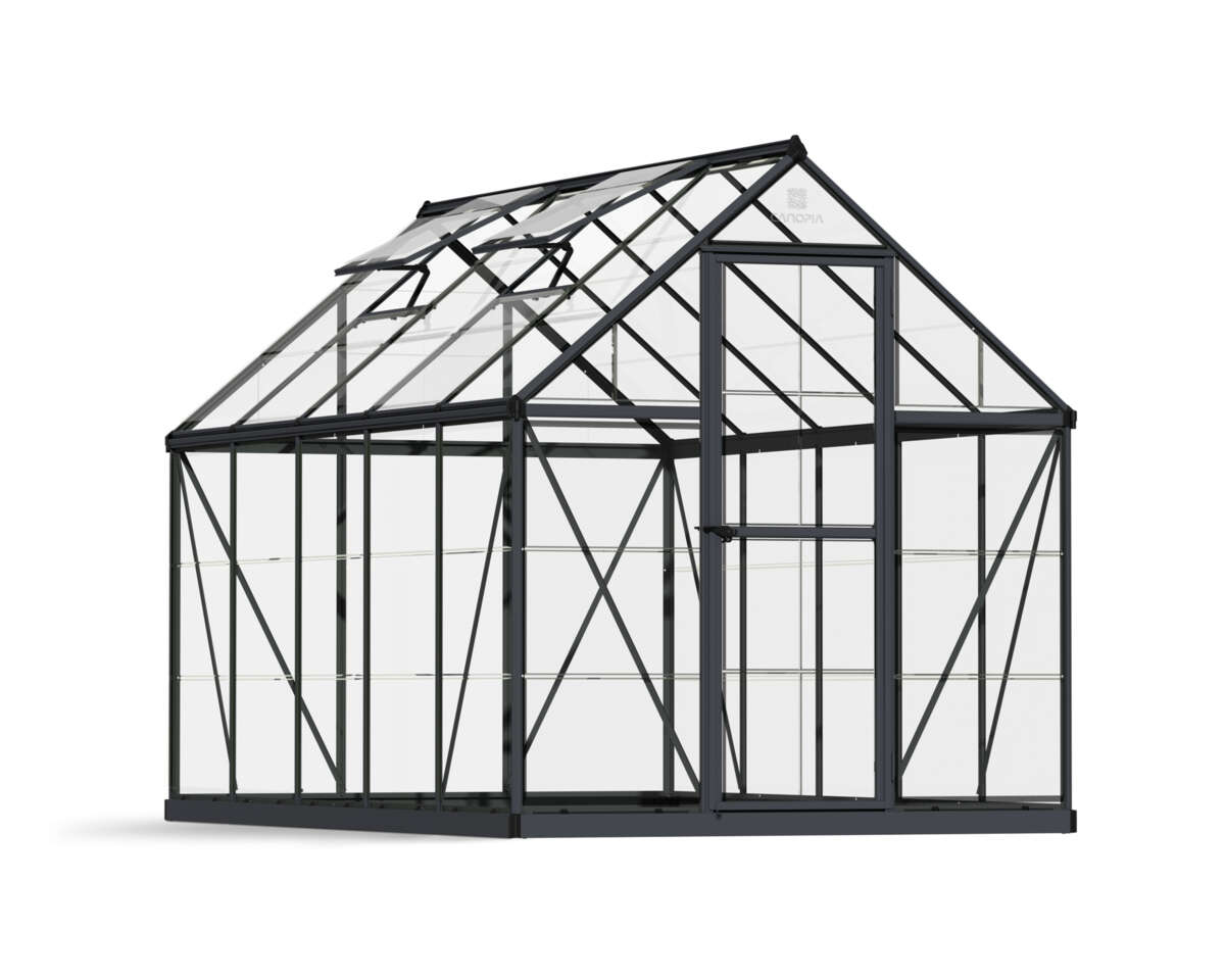 Palram - Canopia Harmony grå drivhus 5,7 m²