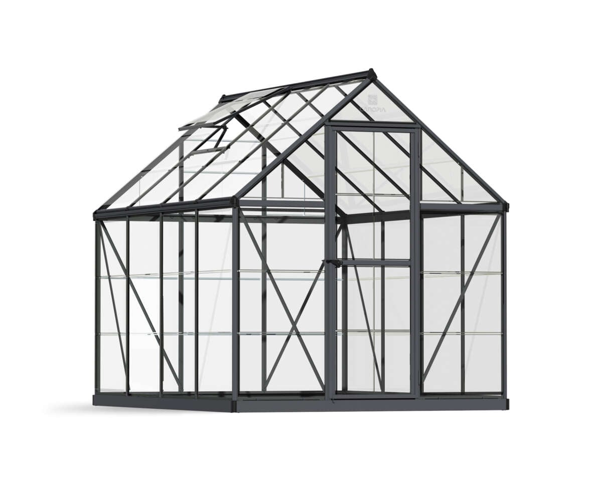 Palram - Canopia Harmony sølv drivhus 4,6 m²