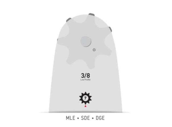 Oregon Single Rivet™ sagsverd 10" A041 3/8" 1,3mm