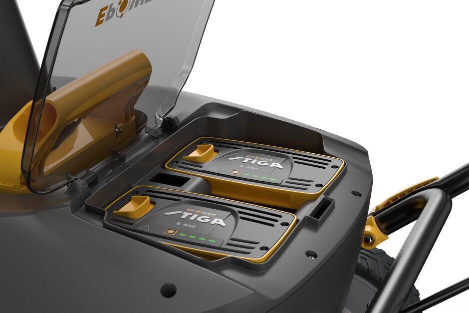 Stiga ST 700e snøfreser m/7.5 Ah batteri og lader