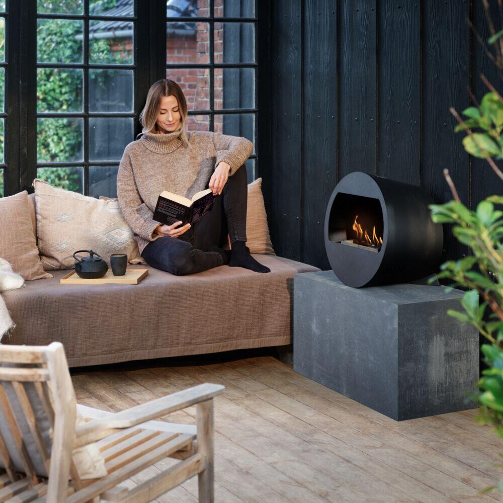 Metallfot til Aduro Biopeiser