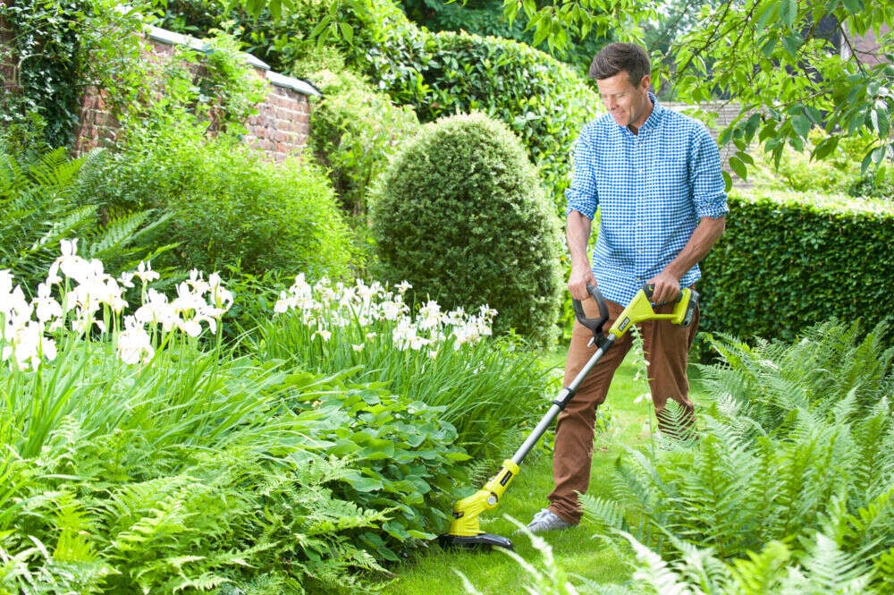 Ryobi RLT1832A-225 gresstrimmer m/batteri