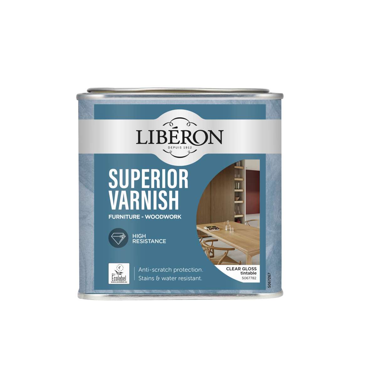 Liberon Superior Varnish møbellakk 0,5 liter