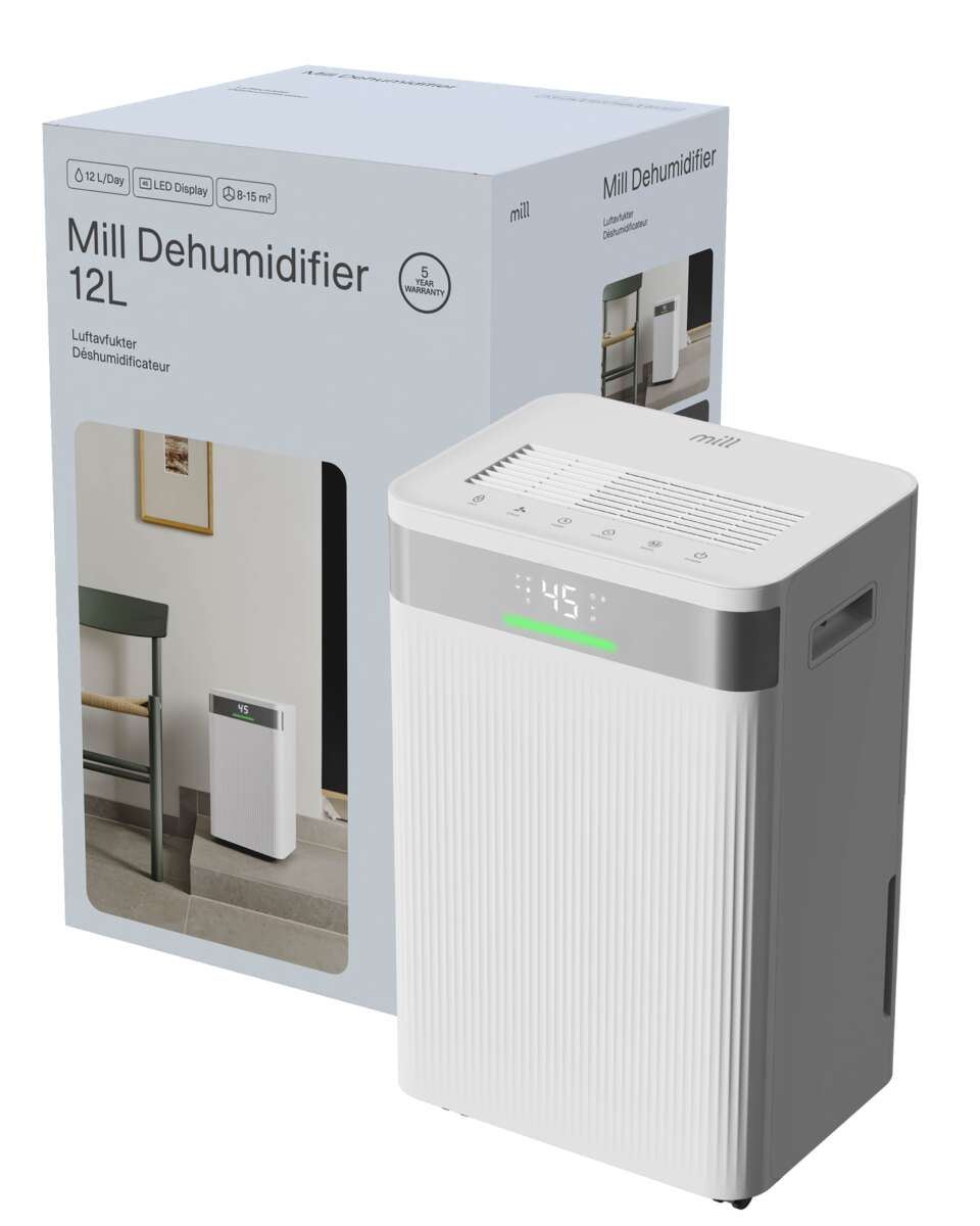Mill MDH12 luftavfukter 12 liter