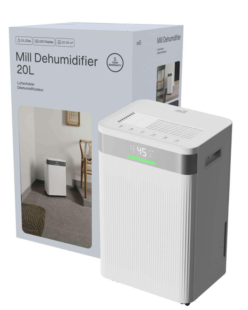 Mill MDH20 luftavfukter 20 liter